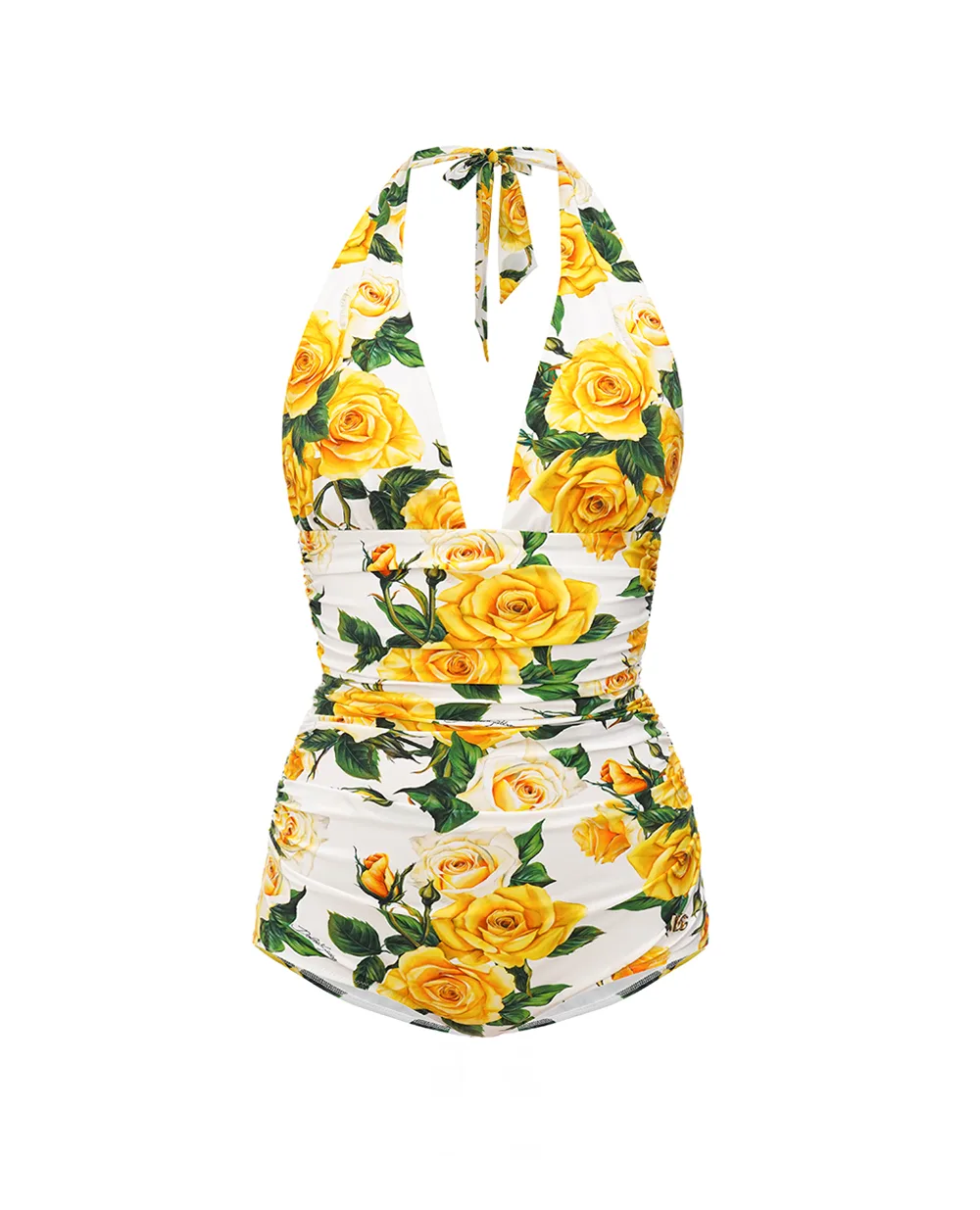 Купальник Dolce&Gabbana O9A06J-FSG1S, желтый цвет • Купить в интернет-магазине Kameron