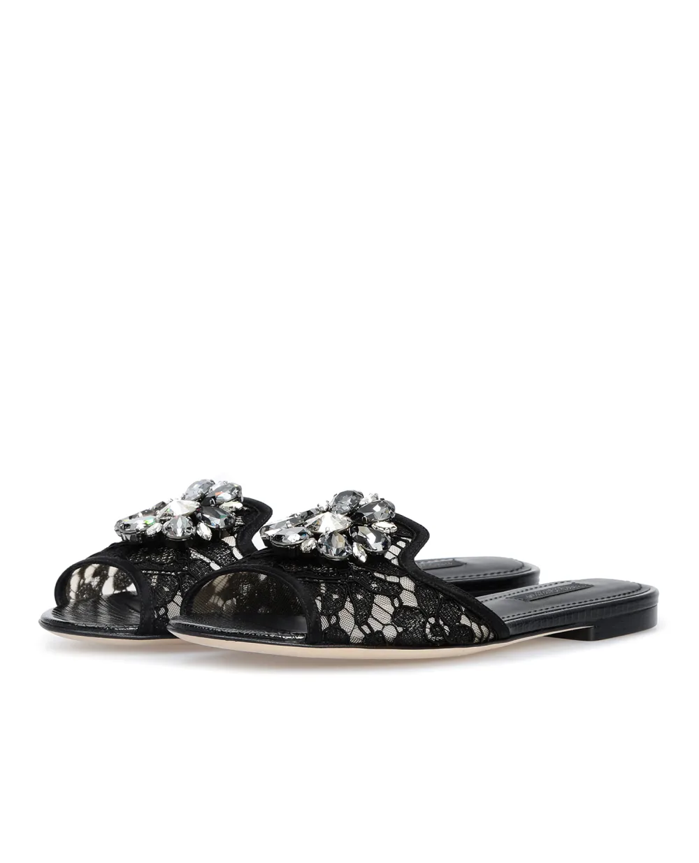 Мюли Rainbow Dolce&Gabbana CQ0023-AG667, черный цвет • Купить в интернет-магазине Kameron