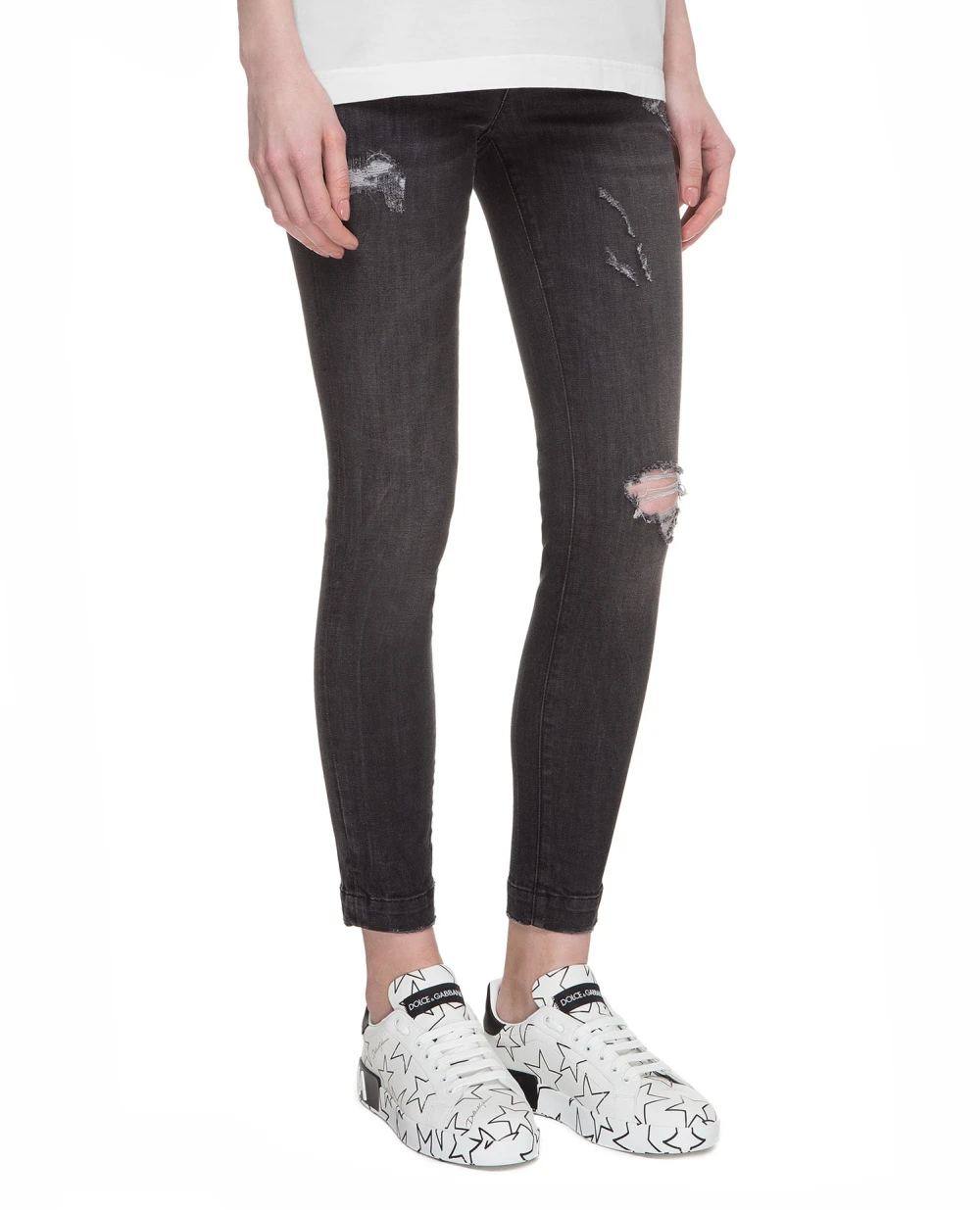 Джинсы Pretty Dolce&Gabbana FTAH7D-G899D, серый цвет • Купить в интернет-магазине Kameron
