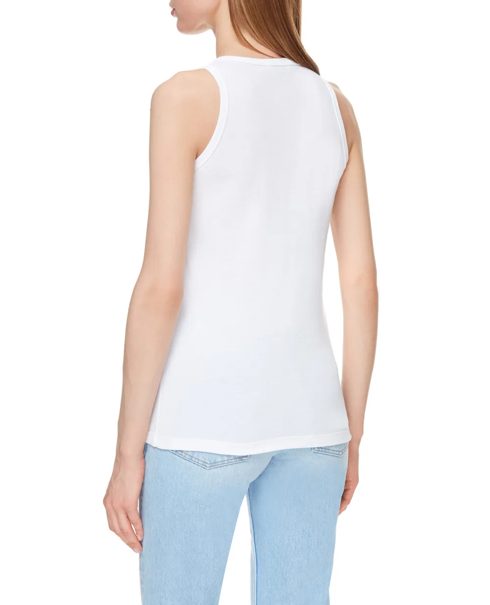 Майка Saint Laurent 564451-YB2MH-, белый цвет • Купить в интернет-магазине Kameron