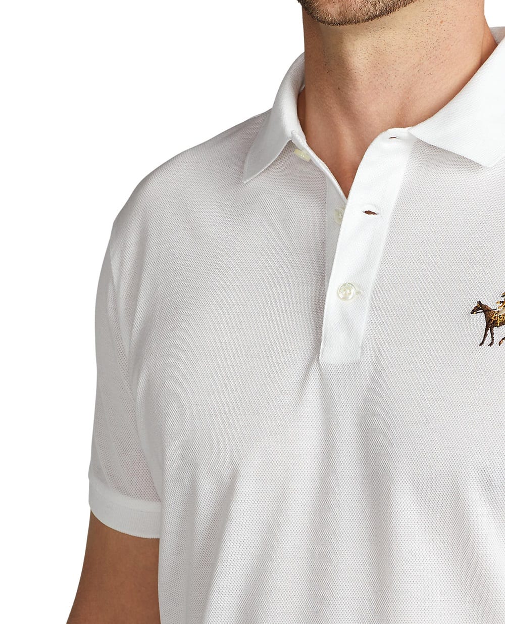 Поло Ralph Lauren Purple Label 790508036011, белый цвет • Купить в интернет-магазине Kameron