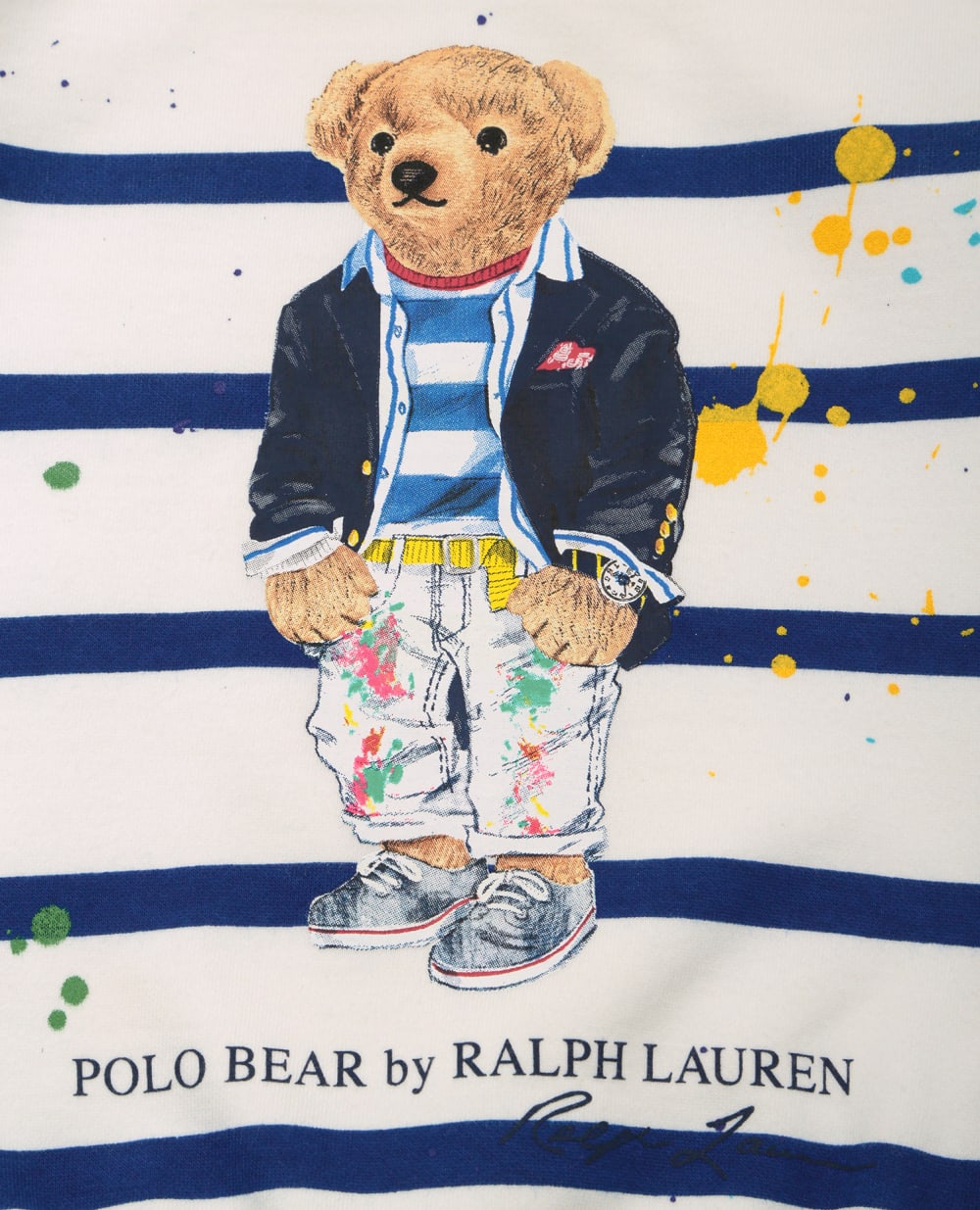 Детский свитшот Polo Ralph Lauren Kids 313868479001, белый цвет • Купить в интернет-магазине Kameron