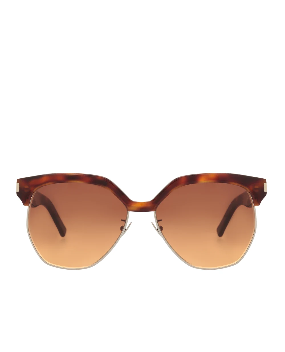 Солнцезащитные очки Saint Laurent 635976-Y9903, коричневый цвет • Купить в интернет-магазине Kameron