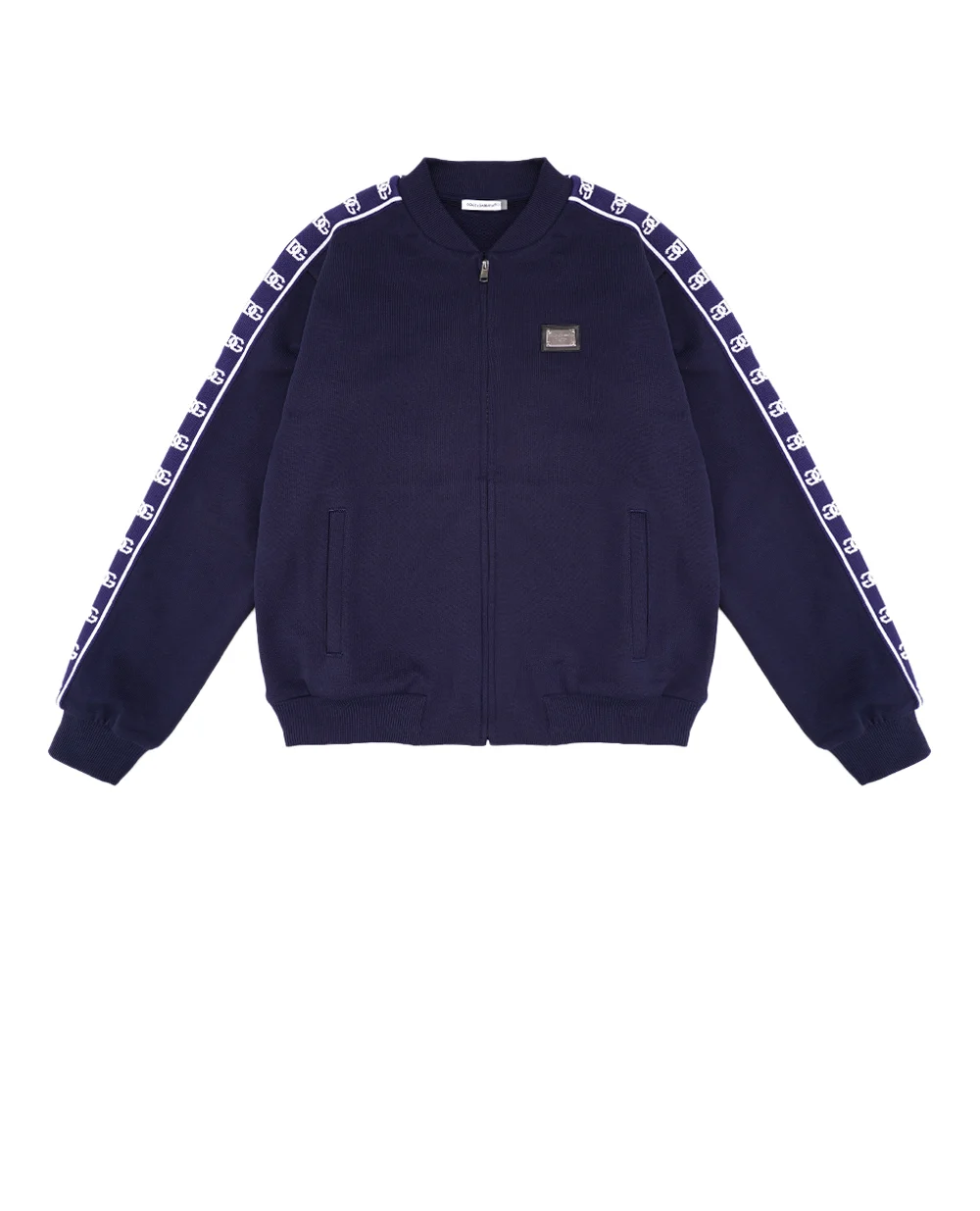 Детская толстовка (костюм) Dolce&Gabbana Kids L4JWIH-G7JT7-S, темно-синий цвет • Купить в интернет-магазине Kameron
