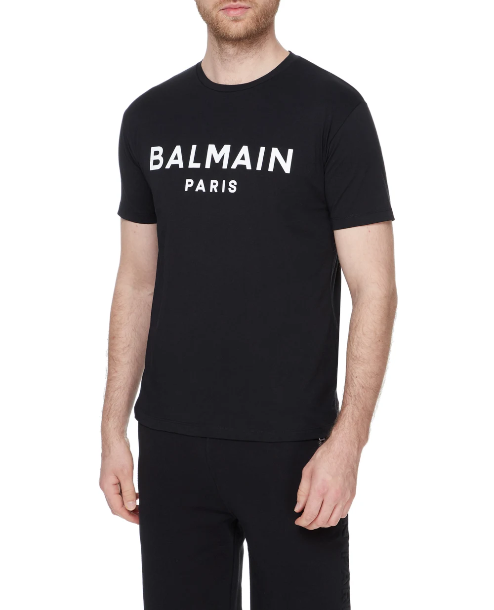 Футболка Balmain AH1EG000BB73, черный цвет • Купить в интернет-магазине Kameron
