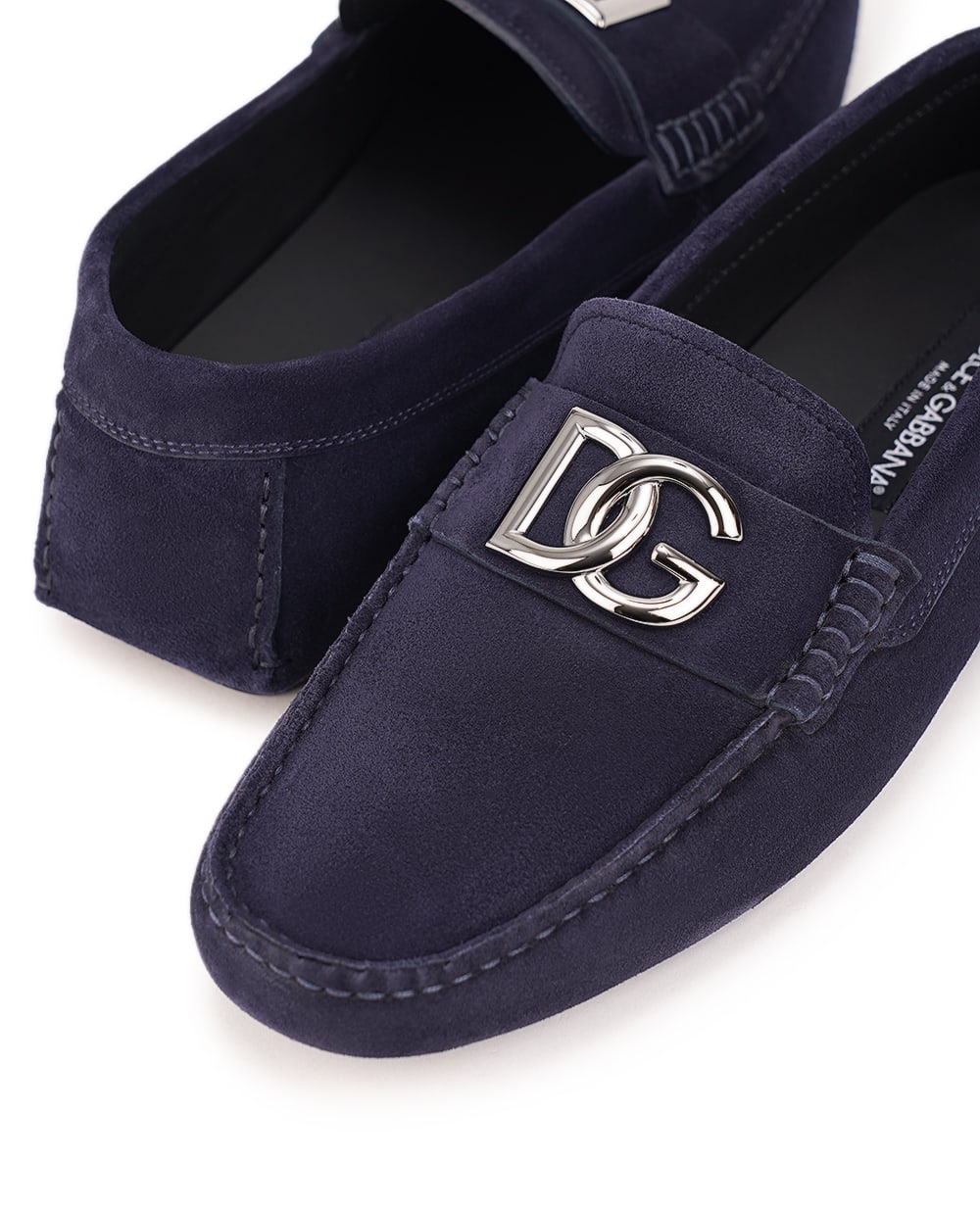 Мокасины Dolce&Gabbana A50598-AT441, темно-синий цвет • Купить в интернет-магазине Kameron