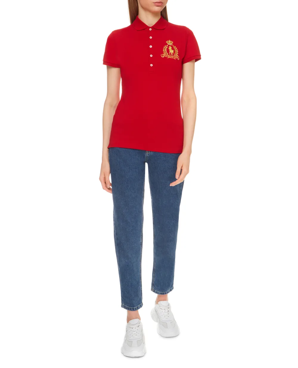 Поло Polo Ralph Lauren 211830468002, красный цвет • Купить в интернет-магазине Kameron
