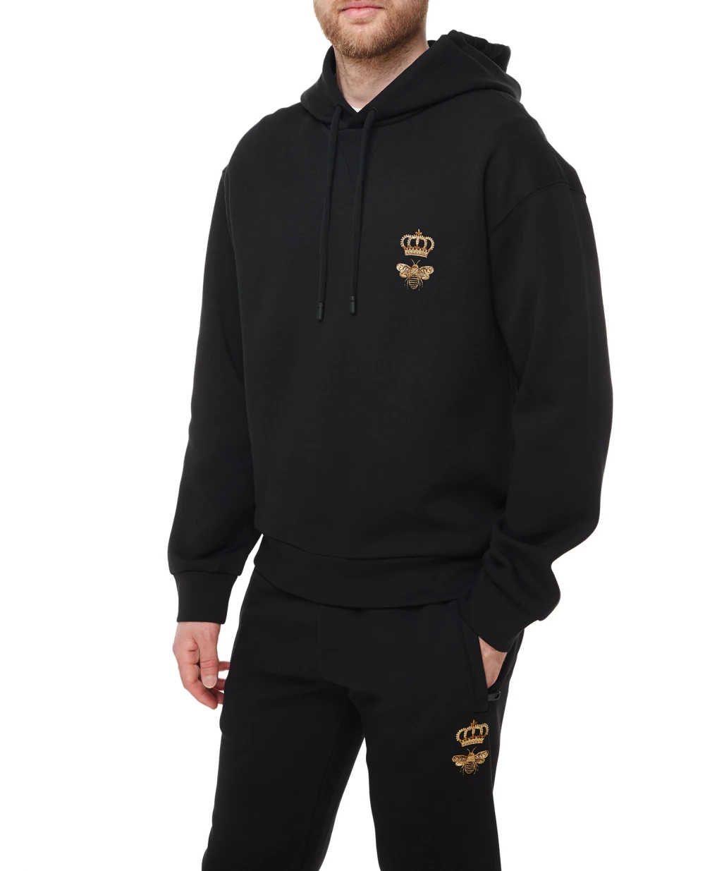Худи (костюм) Dolce&Gabbana G9VC8Z-HU7H9, черный цвет • Купить в интернет-магазине Kameron