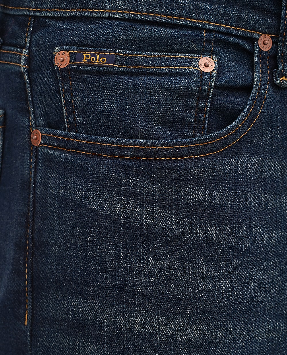 Джинсым Parkside Polo Ralph Lauren 710956090001, темно-синий цвет • Купить в интернет-магазине Kameron
