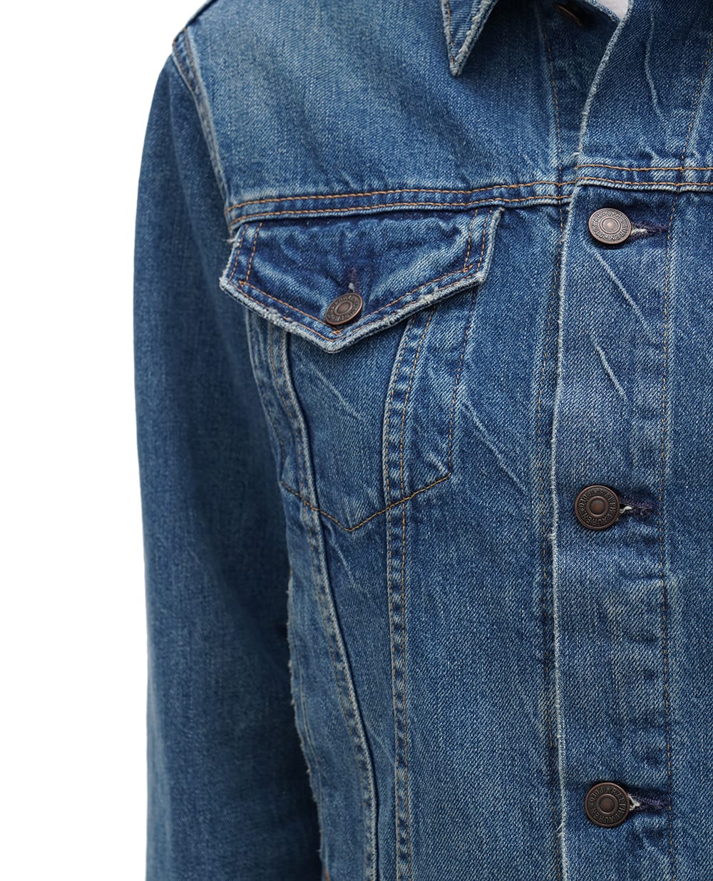 Джинсова куртка Polo Ralph Lauren 211969408001, синій колір • Купити в інтернет-магазині Kameron