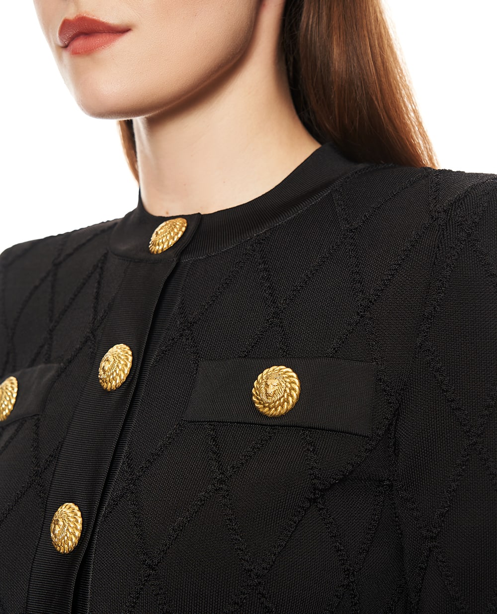 Кардиган Balmain HF1KL612KK20, черный цвет • Купить в интернет-магазине Kameron