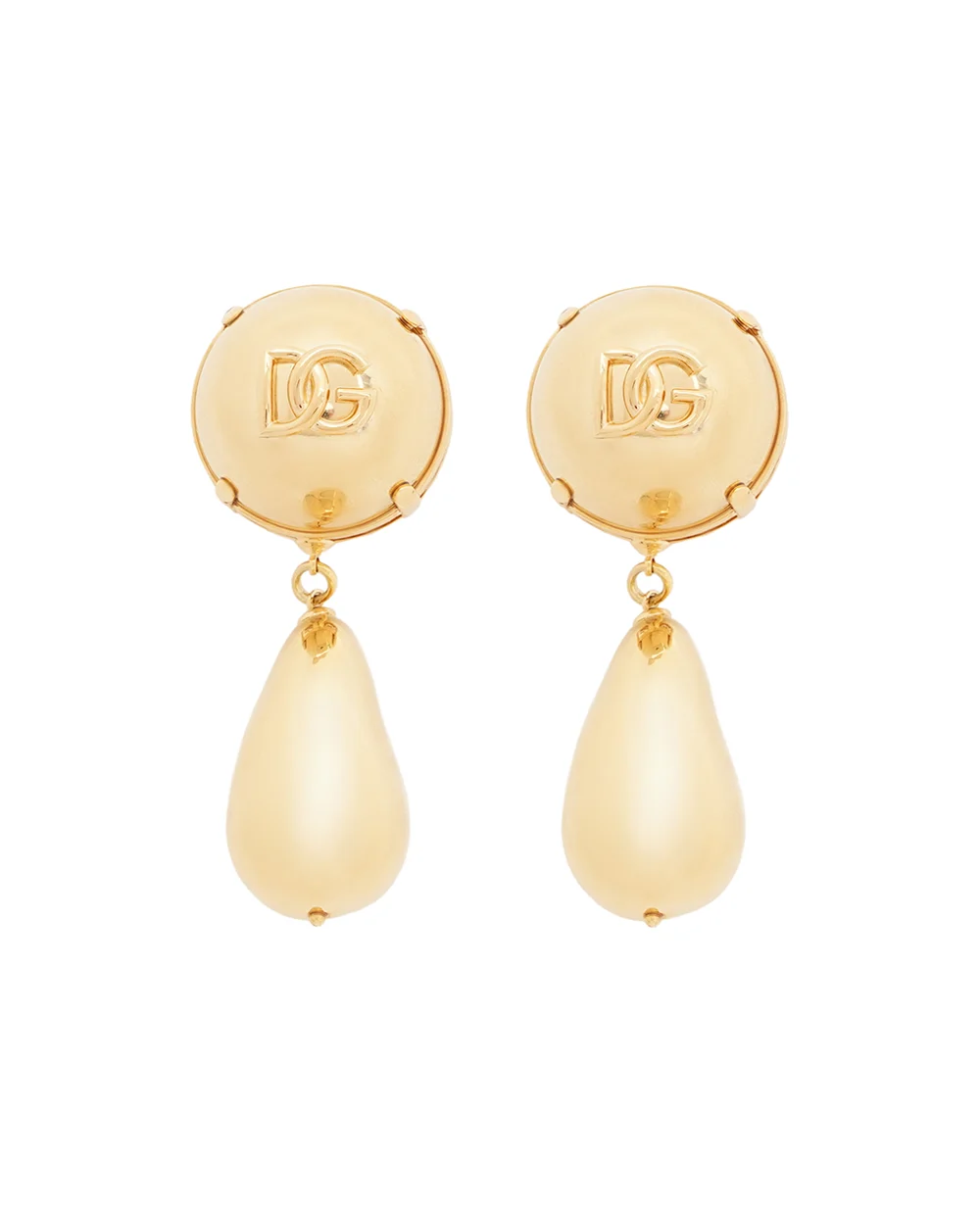 Сережки Dolce&Gabbana WER2E4-W1111, золотий колір • Купити в інтернет-магазині Kameron