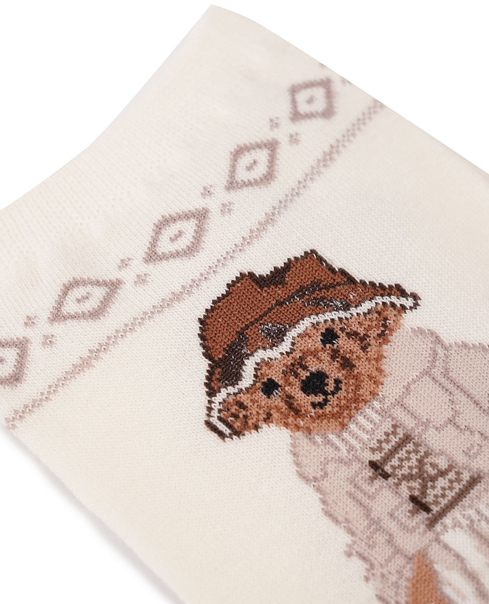 Носки Polo Bear Polo Ralph Lauren 455956274001, молочный цвет • Купить в интернет-магазине Kameron