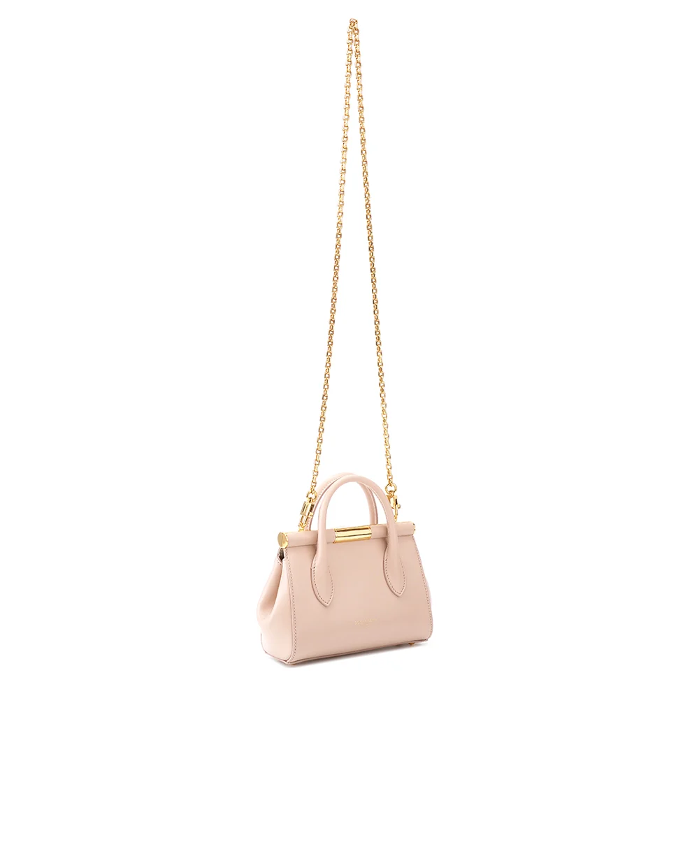 Кожаная сумка Marlene Mini Dolce&Gabbana BB7744-A3G19, бежевый цвет • Купить в интернет-магазине Kameron