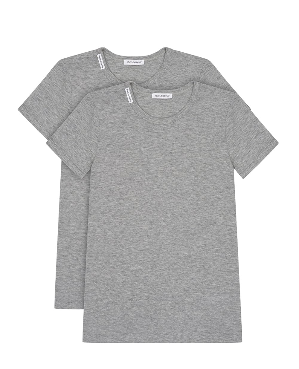 Детская футболка Dolce&Gabbana Kids L4U703-OY7IB-B, серый цвет • Купить в интернет-магазине Kameron