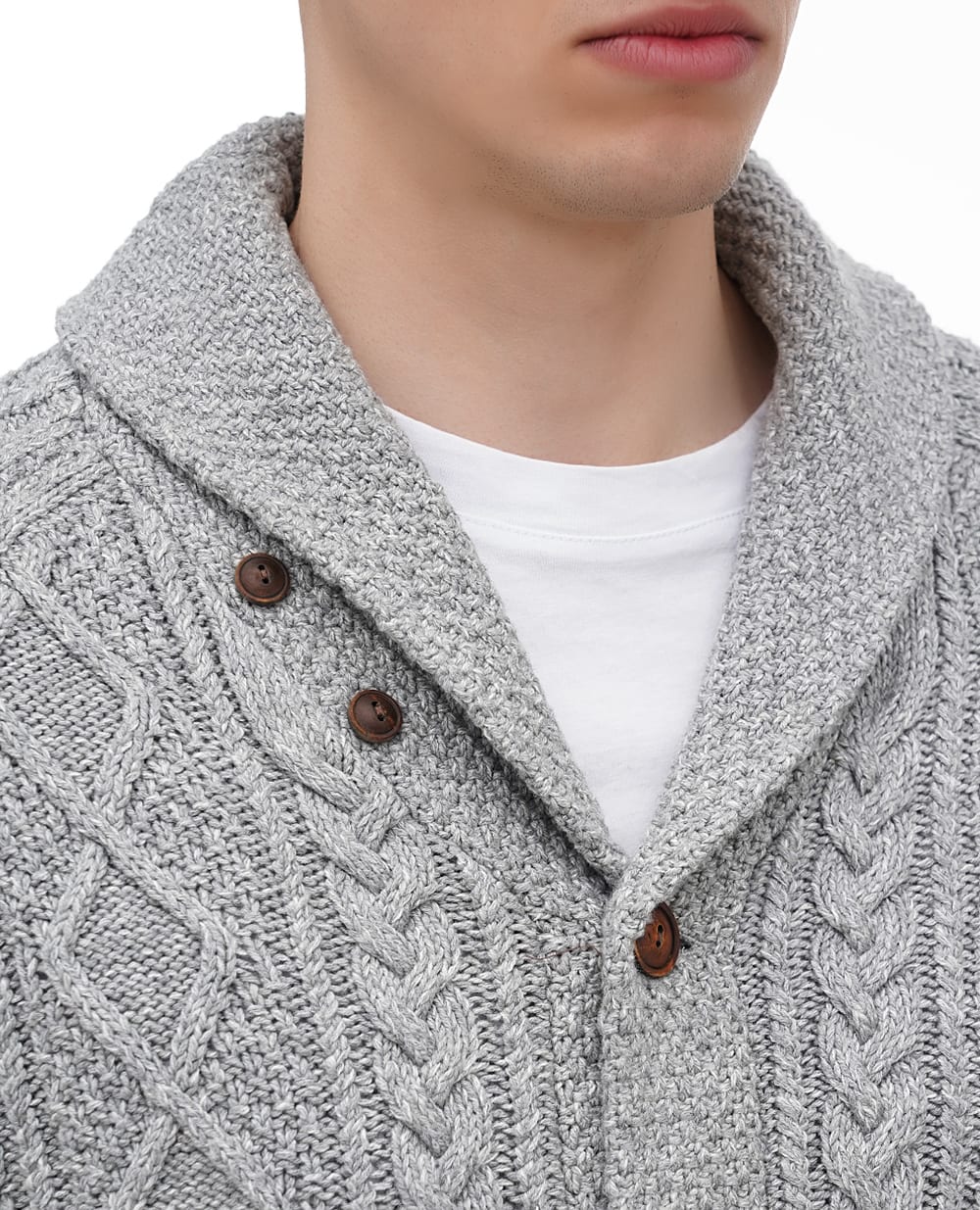 Кардиган Polo Ralph Lauren 710948859001, серый цвет • Купить в интернет-магазине Kameron