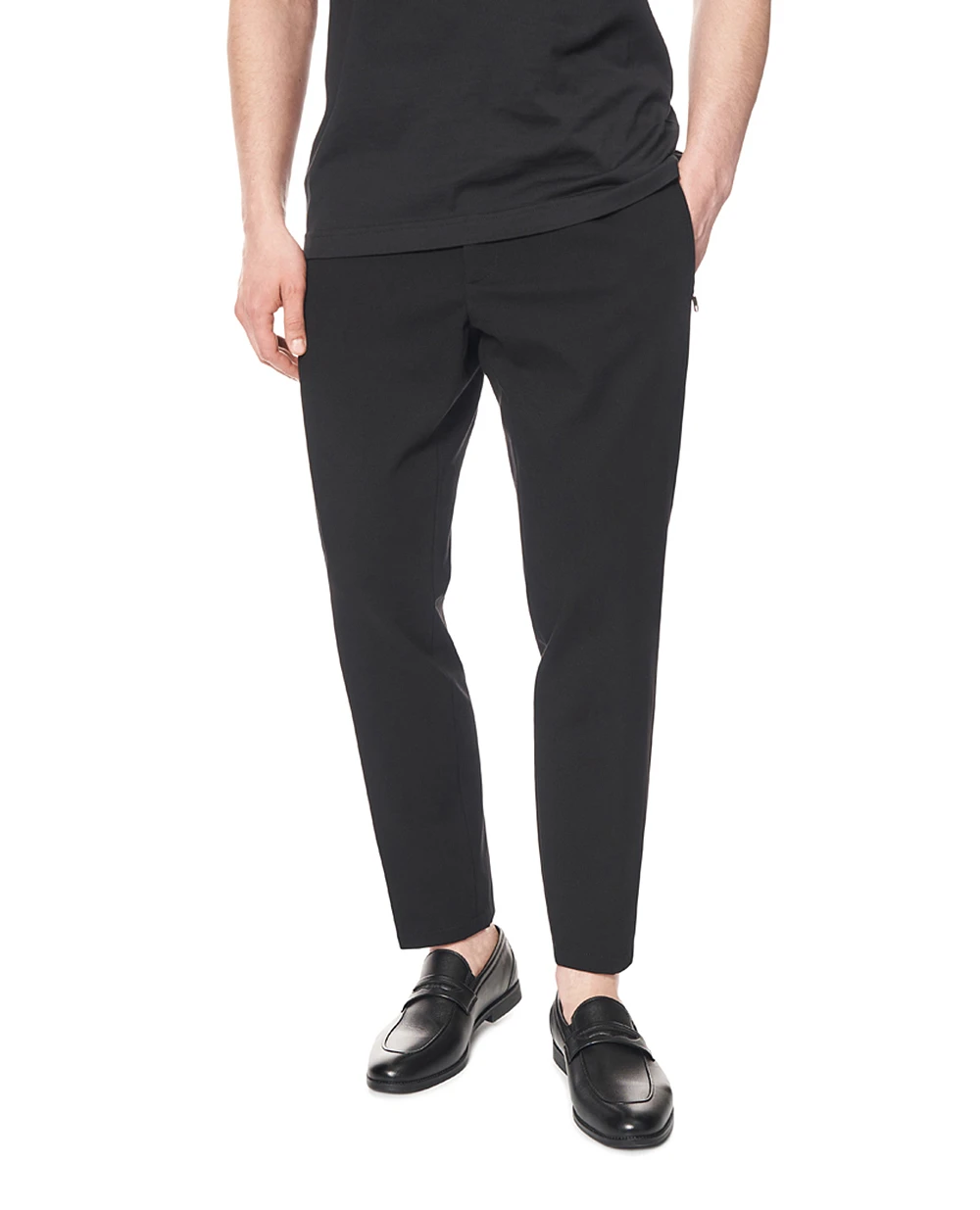 Брюки-джоггеры с нашивкой DG Dolce&Gabbana GVZAEZ-GK304, черный цвет • Купить в интернет-магазине Kameron