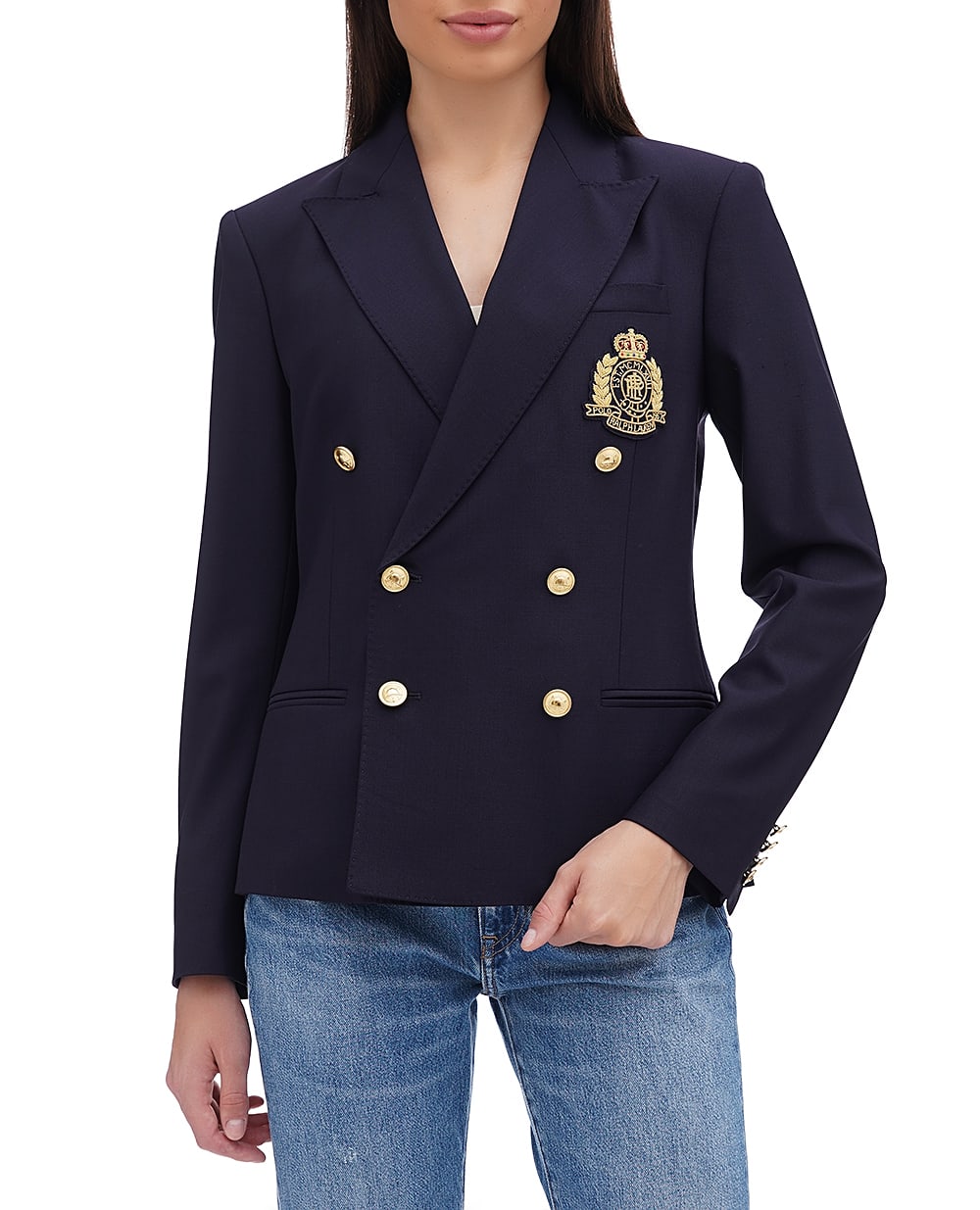 Блейзер Polo Ralph Lauren 211910403001, темно-синій колір • Купити в інтернет-магазині Kameron