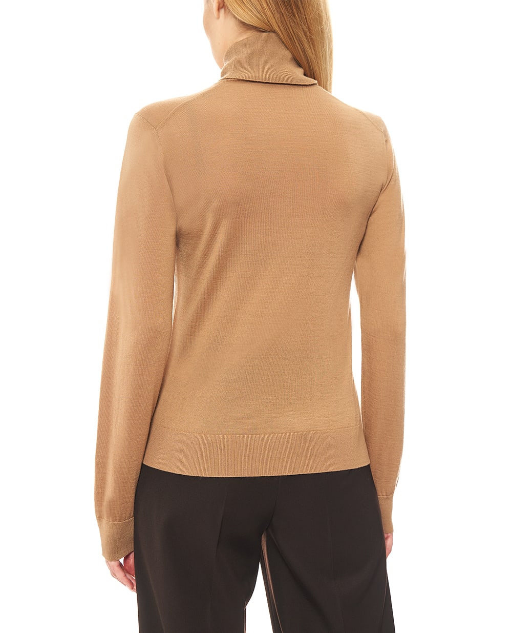 Гольф із кашеміру Dolce&Gabbana FXW42Z-JBW0P, коричневий колір • Купити в інтернет-магазині Kameron
