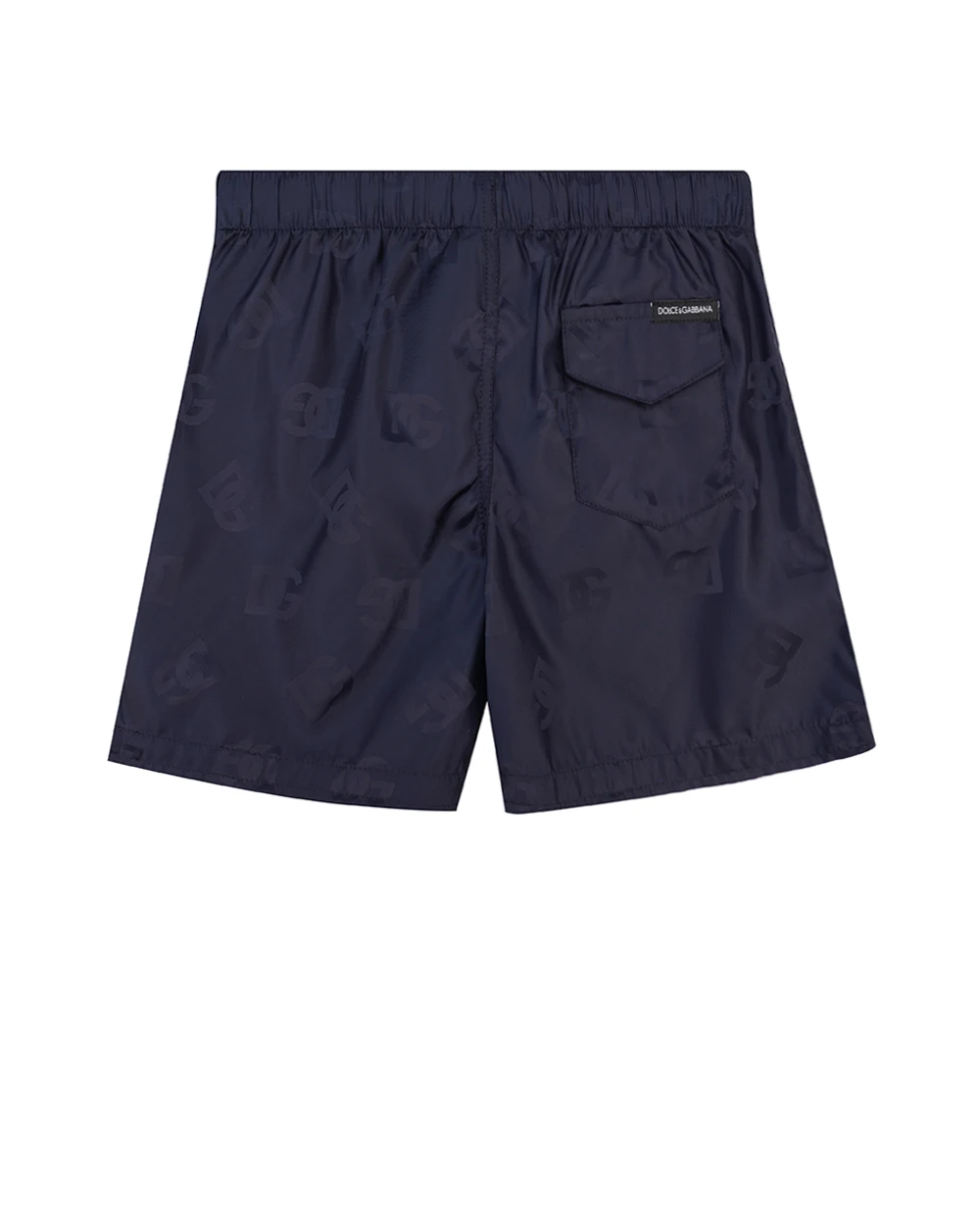 Детские плавательные шорты Dolce&Gabbana Kids L4J818-ON04T-B, темно-синий цвет • Купить в интернет-магазине Kameron