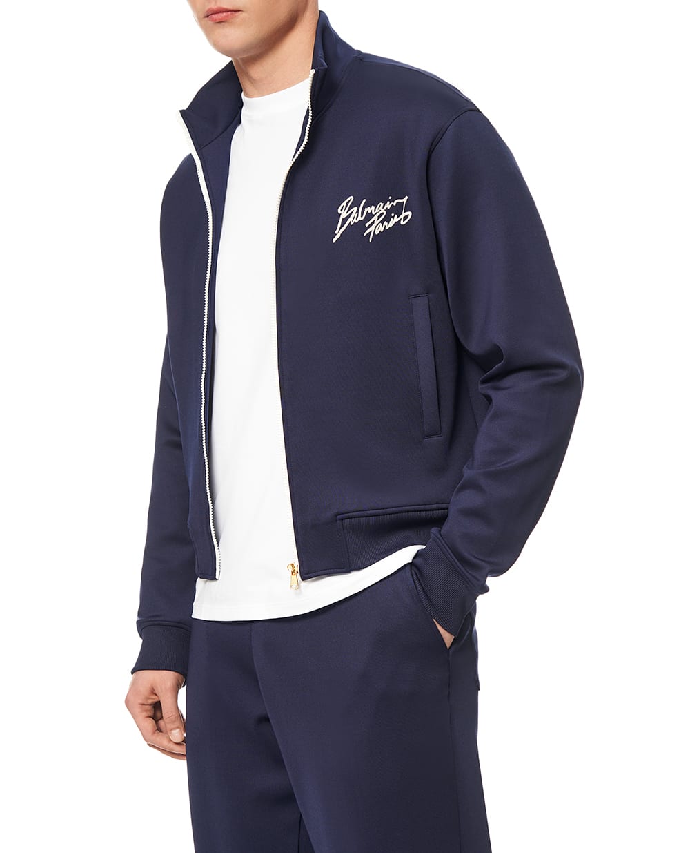 Толстовка (костюм) Balmain GH1TFA91BD40, синий цвет • Купить в интернет-магазине Kameron