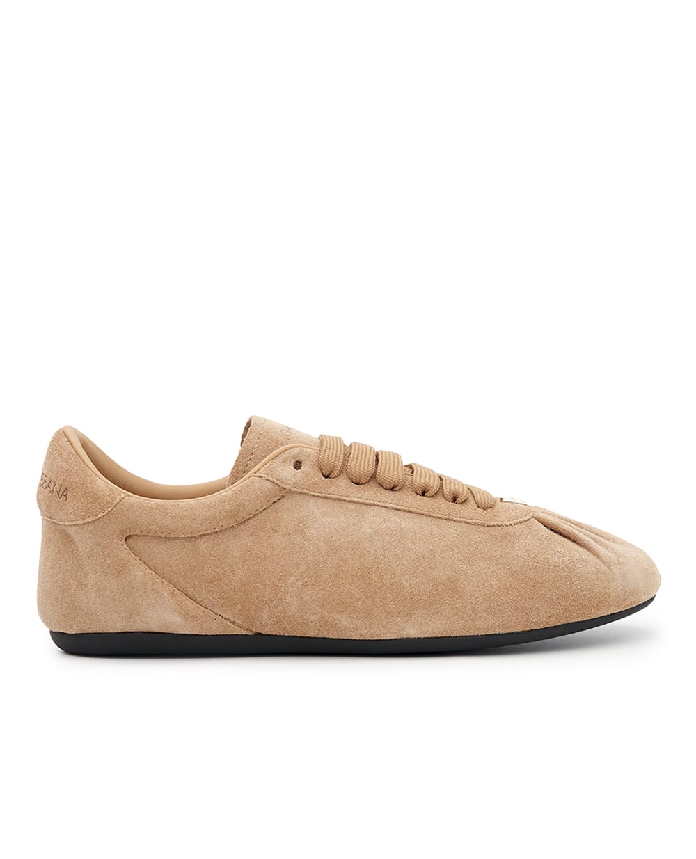 Кросівки Ballet зі спилкової телячої шкіри Dolce&Gabbana CK2485-A0581, бежевий колір • Купити в інтернет-магазині Kameron