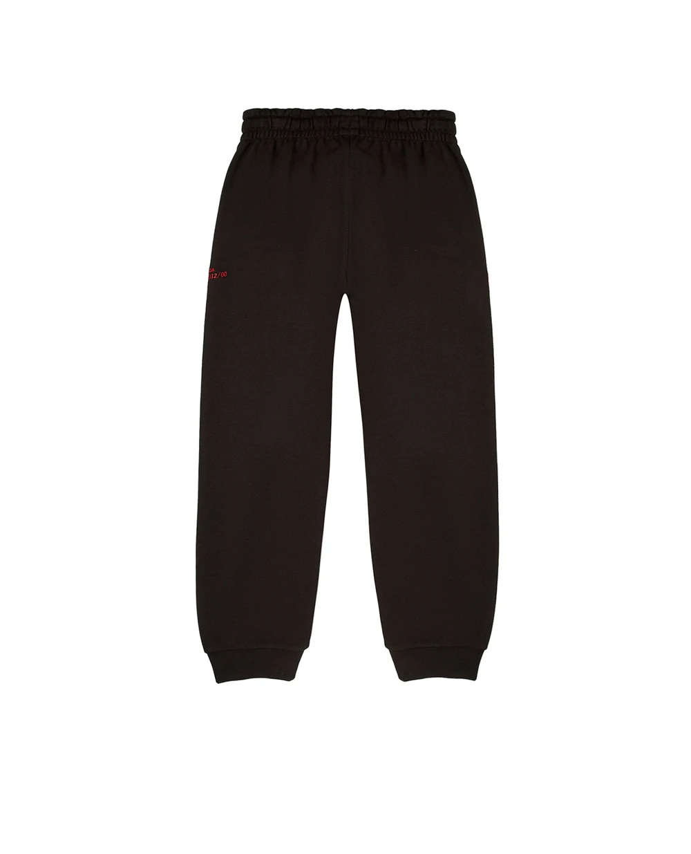 Детские спортивные брюки Dolce&Gabbana Kids L4JPEV-G7BZI-B, черный цвет • Купить в интернет-магазине Kameron