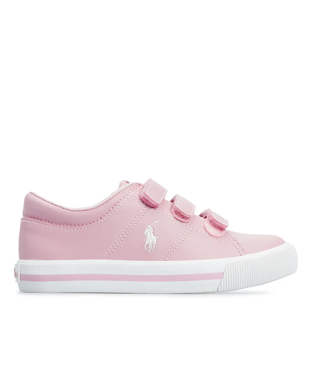 Детские кеды Polo Ralph Lauren Kids RF103136-C, розовый цвет • Купить в интернет-магазине Kameron