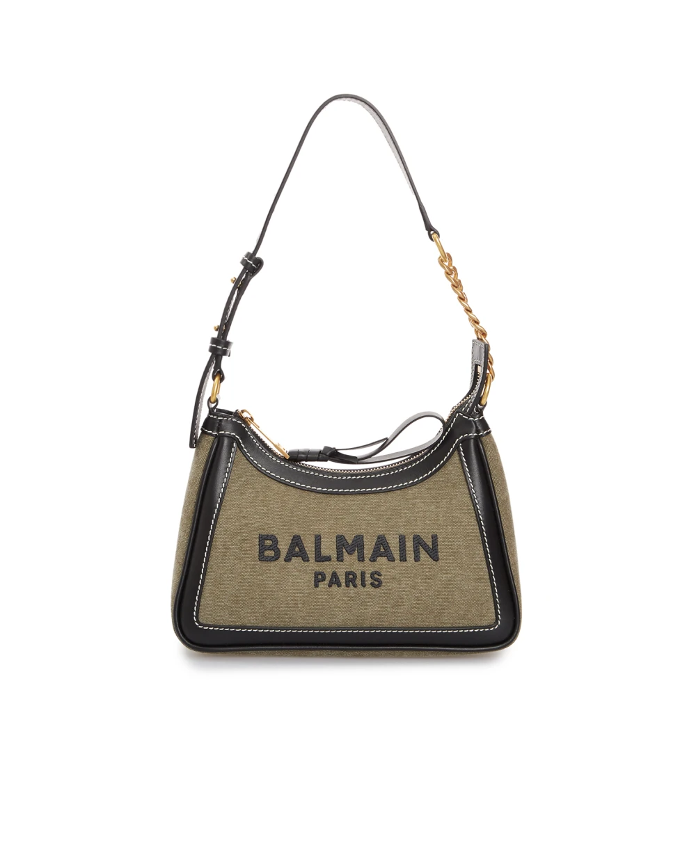Сумка B-Army Shoulder Balmain AN1BT743TCLB, оливковый цвет • Купить в интернет-магазине Kameron