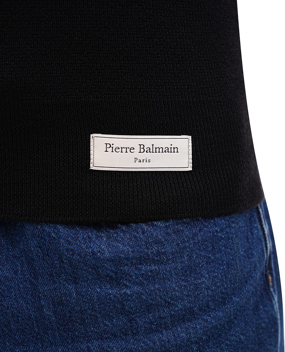 Поло Balmain DH1GB066KE93, черный цвет • Купить в интернет-магазине Kameron