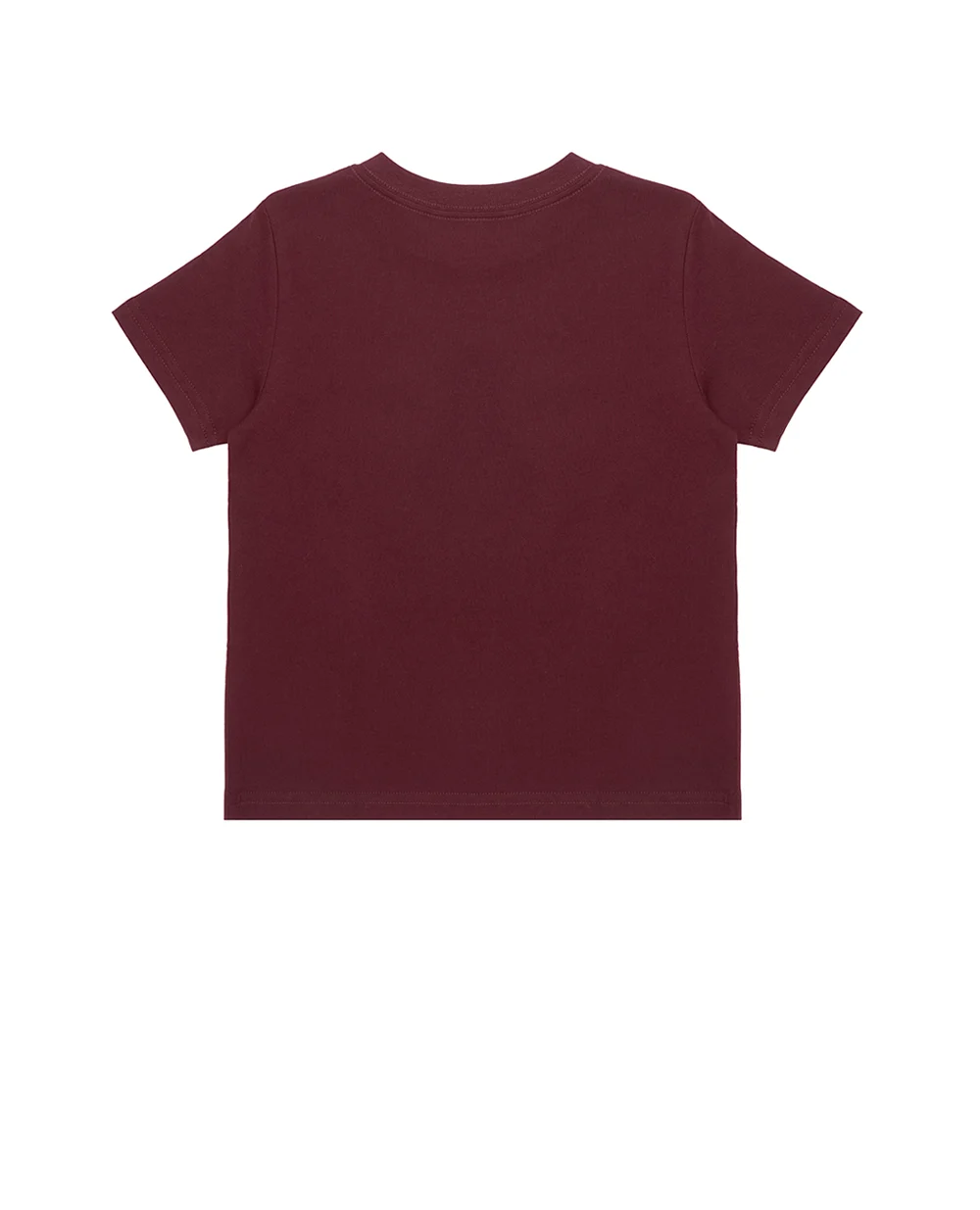 Детская хлопковая футболка Polo Bear Polo Ralph Lauren Kids 322853828021, бордовый цвет • Купить в интернет-магазине Kameron