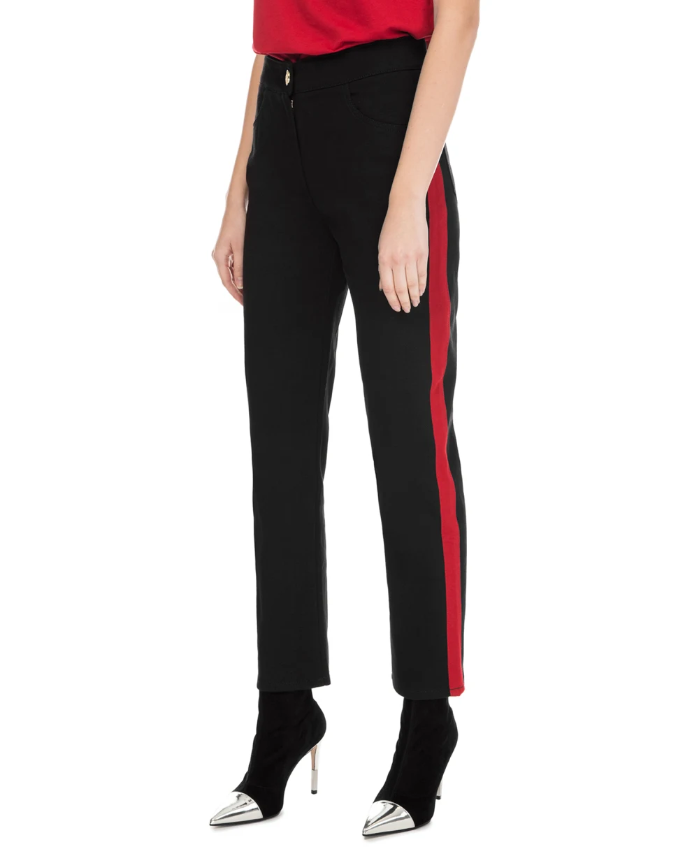 Брюки Balmain 145481-124K, черный цвет • Купить в интернет-магазине Kameron