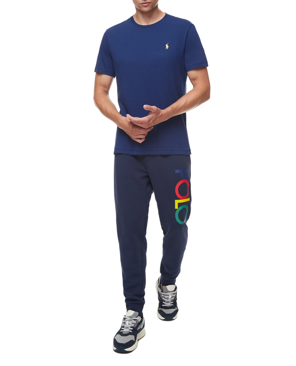Футболка Polo Ralph Lauren 710671438234, синий цвет • Купить в интернет-магазине Kameron