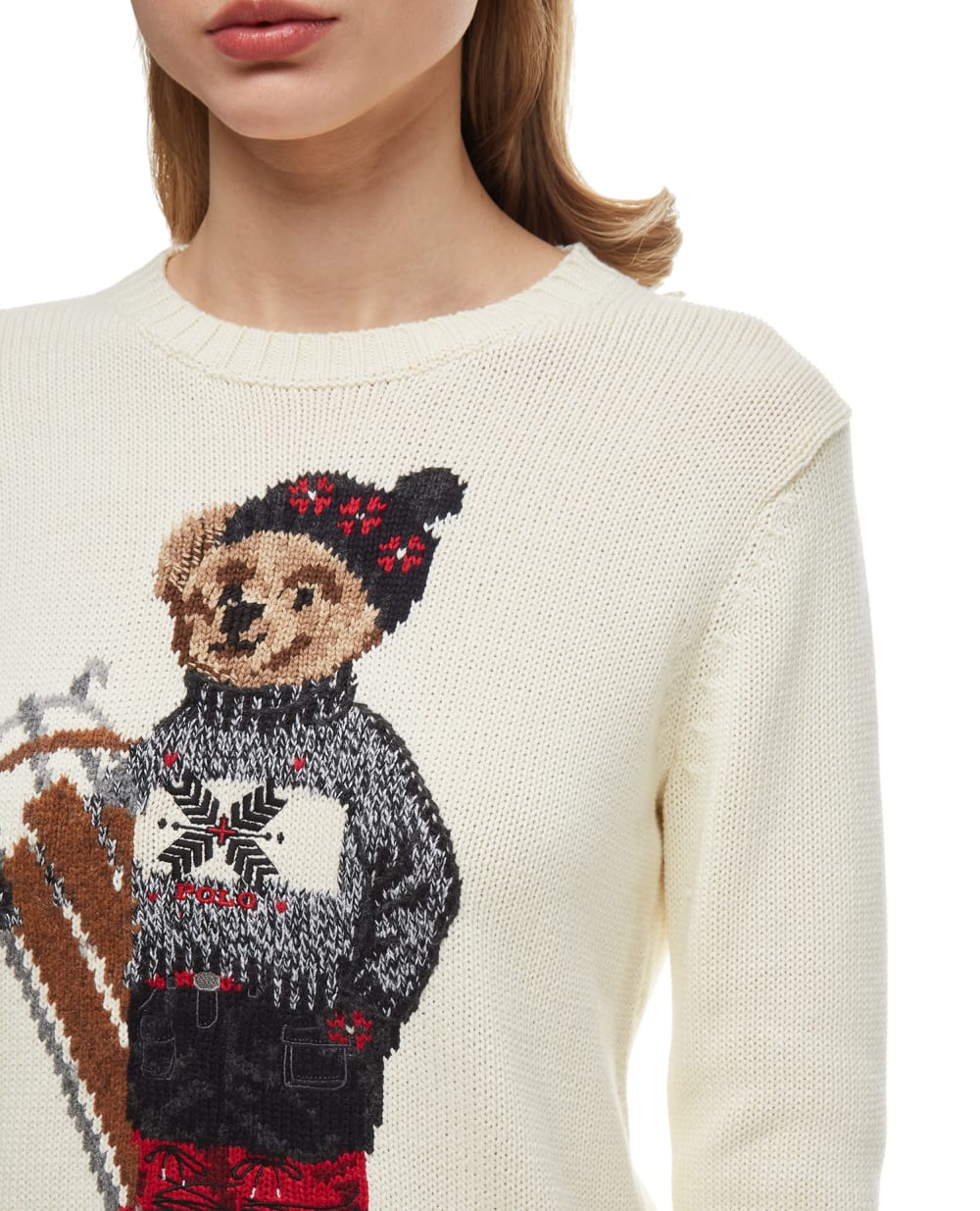 Свитер Polo Ralph Lauren 211823476001, белый цвет • Купить в интернет-магазине Kameron