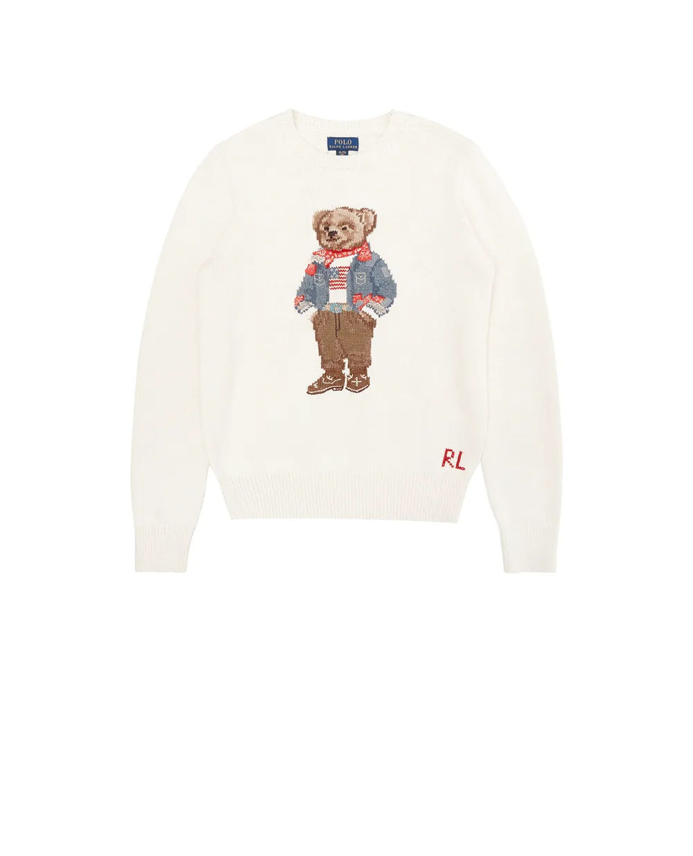 Свитер Polo Ralph Lauren Kids 312850505001, белый цвет • Купить в интернет-магазине Kameron
