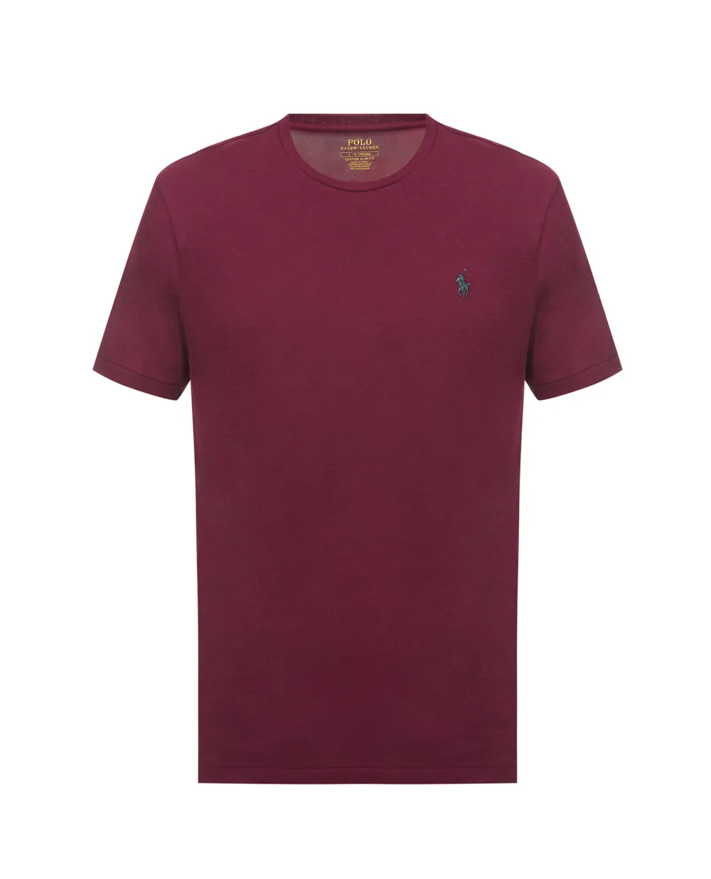 Футболка Polo Ralph Lauren 710671438231, бордовый цвет • Купить в интернет-магазине Kameron