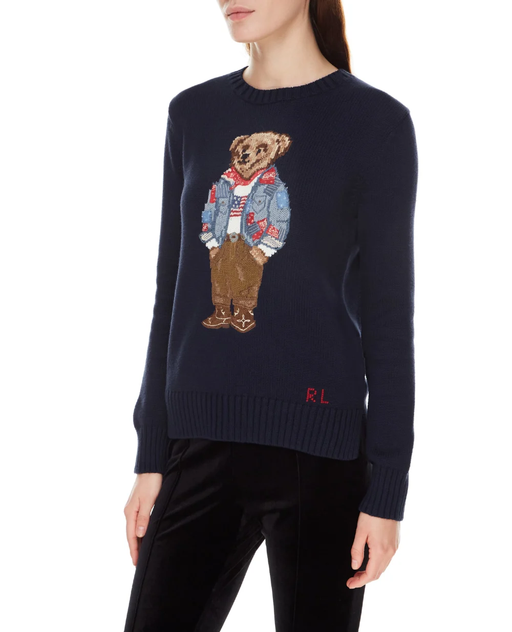 Джемпер Polo Ralph Lauren 211843147001, синий цвет • Купить в интернет-магазине Kameron