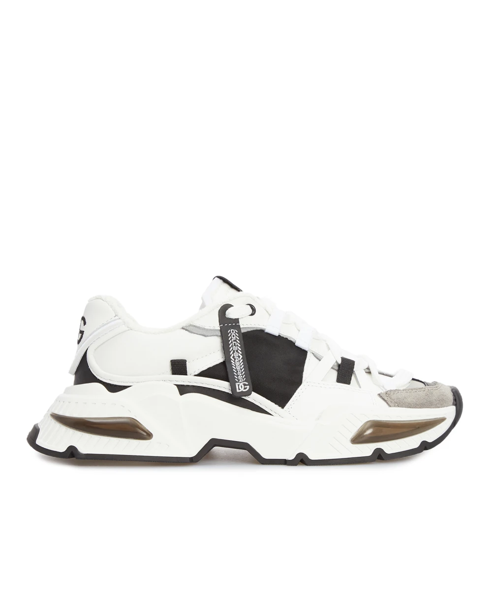 Детские кроссовки Dolce&Gabbana Kids DA5118-AY608-M, белый цвет • Купить в интернет-магазине Kameron