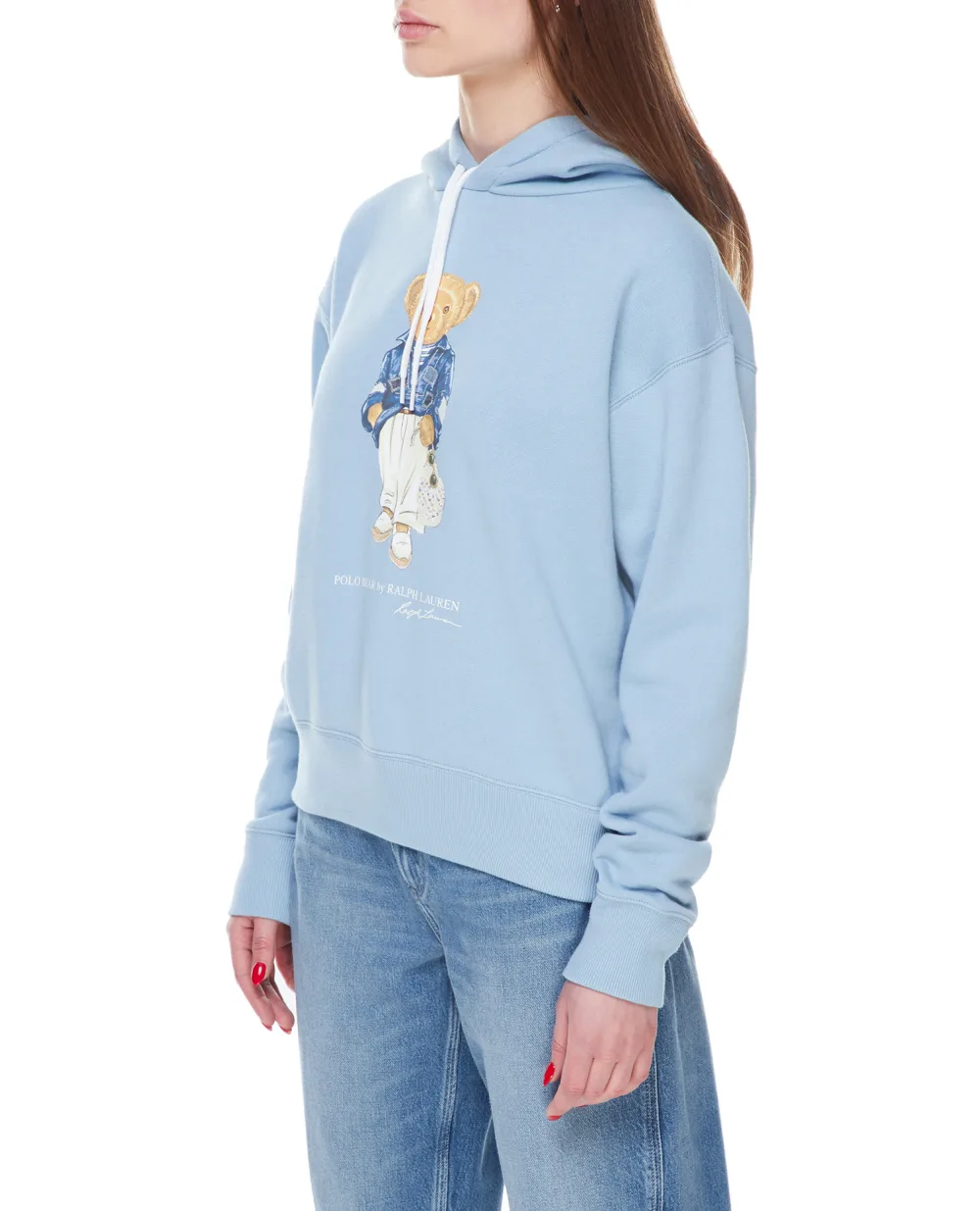 Худи Polo Ralph Lauren 211892663001, голубой цвет • Купить в интернет-магазине Kameron