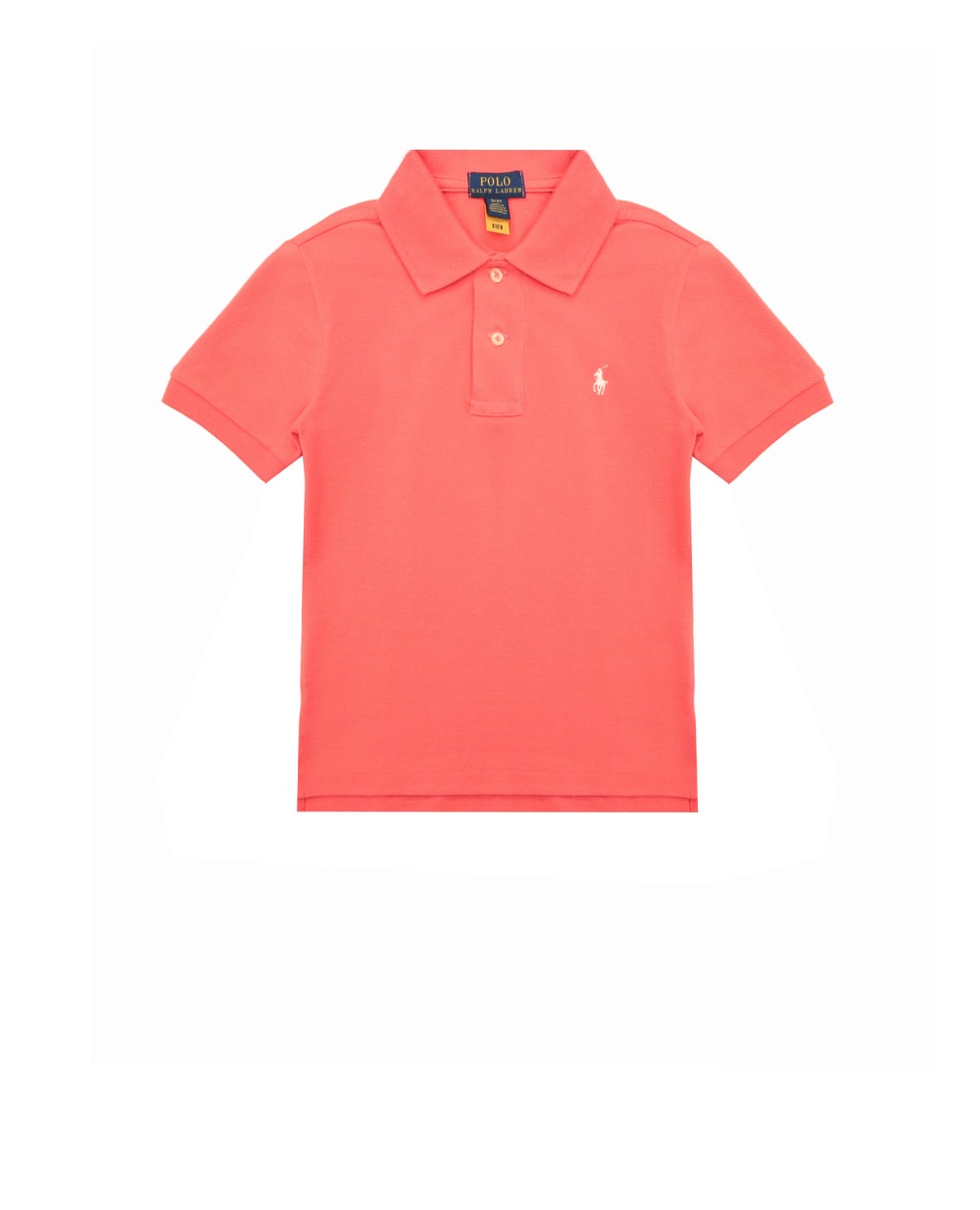 Детское поло Polo Ralph Lauren Kids 323708857120, коралловый цвет • Купить в интернет-магазине Kameron