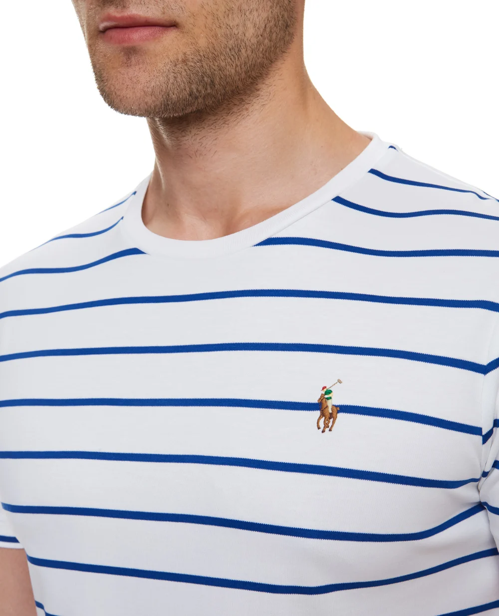 Футболка Polo Ralph Lauren 710829201002, белый цвет • Купить в интернет-магазине Kameron