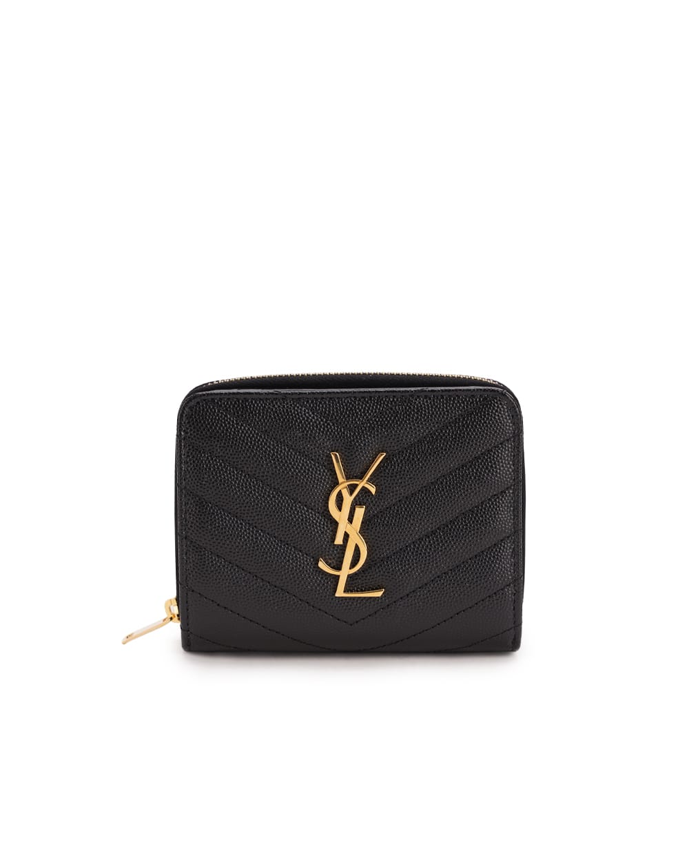 Кошелек Saint Laurent 668288-BOW01, черный цвет • Купить в интернет-магазине Kameron