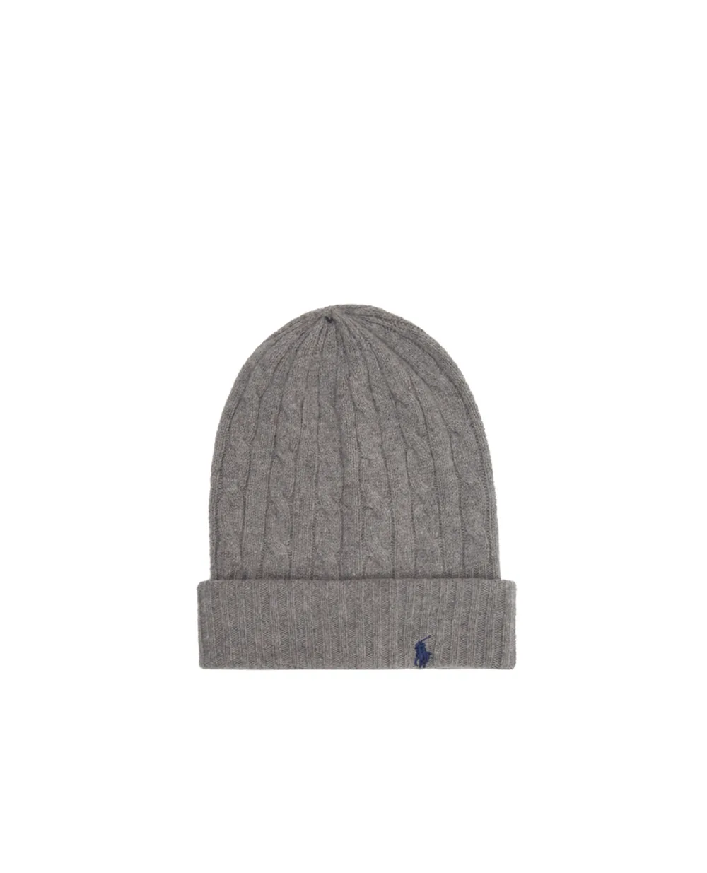 Шерстяная шапка Polo Ralph Lauren 455779039002, серый цвет • Купить в интернет-магазине Kameron