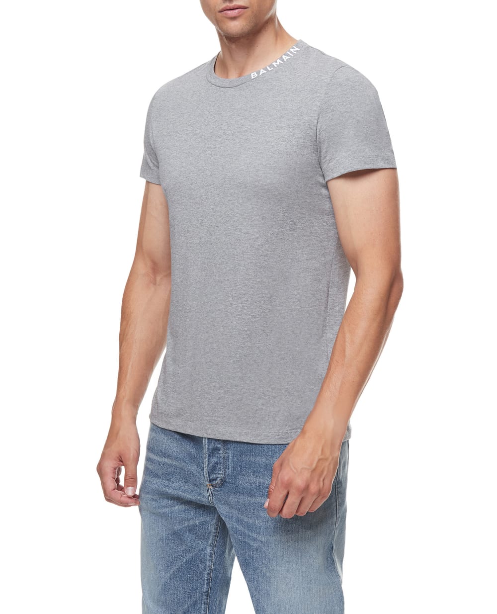 Футболка Balmain WH1EF006B129, серый цвет • Купить в интернет-магазине Kameron