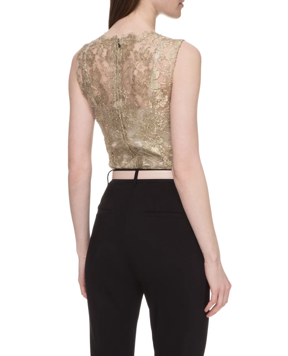Топ Dolce&Gabbana F7U33T-HLM02, золотой цвет • Купить в интернет-магазине Kameron