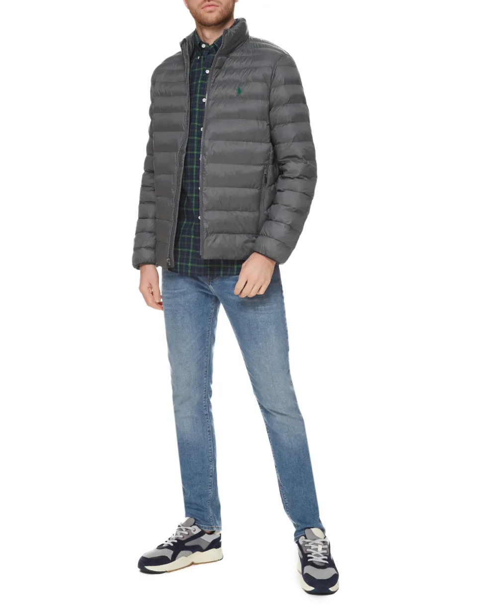 Куртка Polo Ralph Lauren 710810897011, серый цвет • Купить в интернет-магазине Kameron