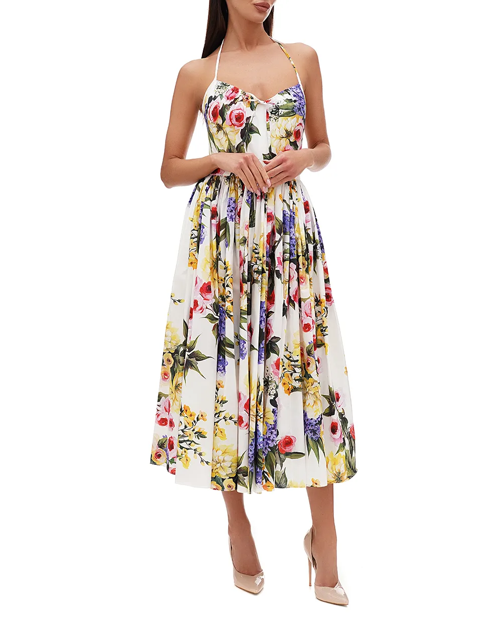 Сукня Dolce&Gabbana F6HABT-HS5Q1, різнокольоровий колір • Купити в інтернет-магазині Kameron