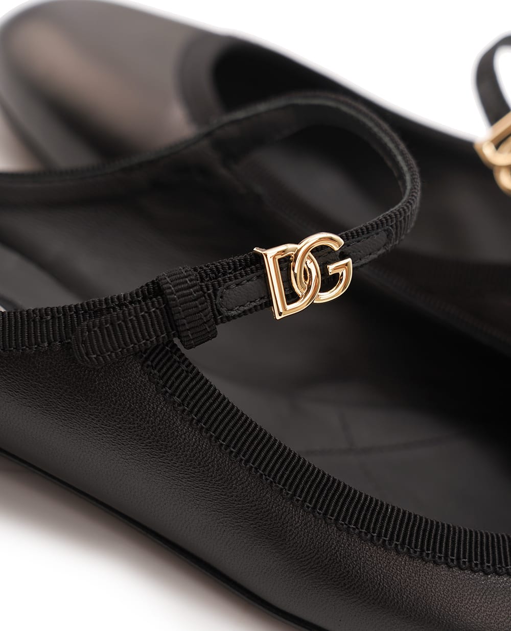 Балетки Dolce&Gabbana CI0174-A9U91, черный цвет • Купить в интернет-магазине Kameron