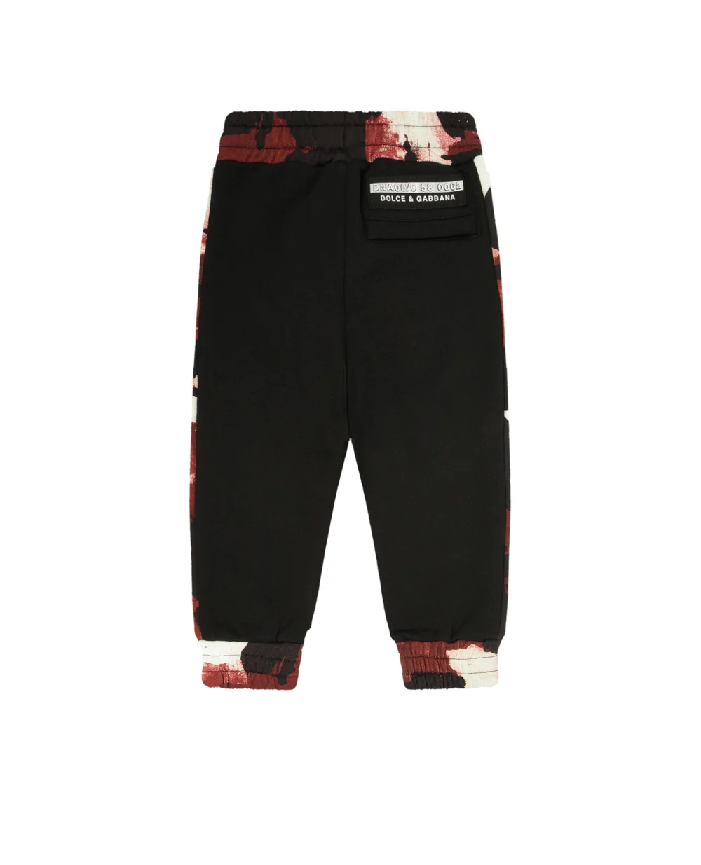 Спортивные брюки Dolce&Gabbana Kids L4JPCT-G7YKP-S, черный цвет • Купить в интернет-магазине Kameron