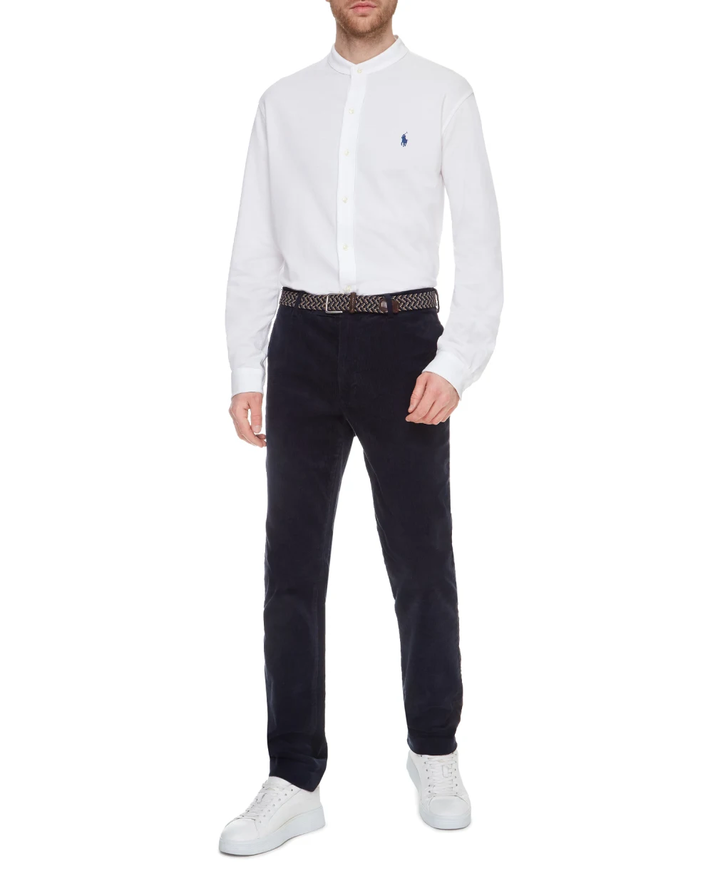 Рубашка Polo Ralph Lauren 742468002, белый цвет • Купить в интернет-магазине Kameron